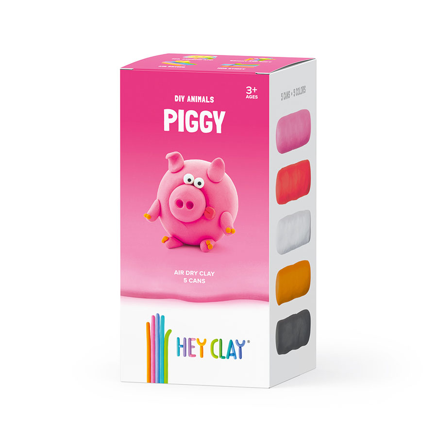 Hey Clay Claymates Piggy Fat Brain Toys