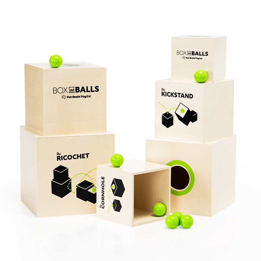 Box and Balls - Best Games for Ages 6 to 11 - Fat Brain Toys