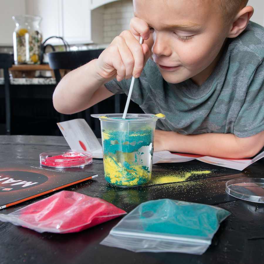 hydrophobic sand experiment