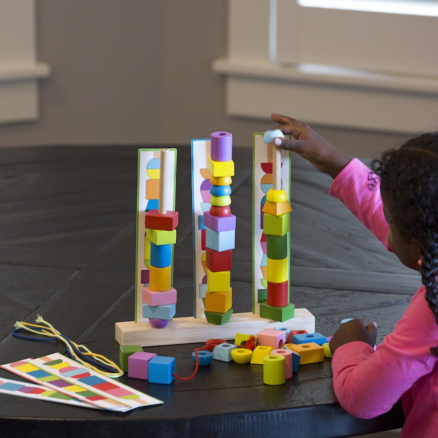 My First Peg Pattern Puzzle Fat Brain Toys