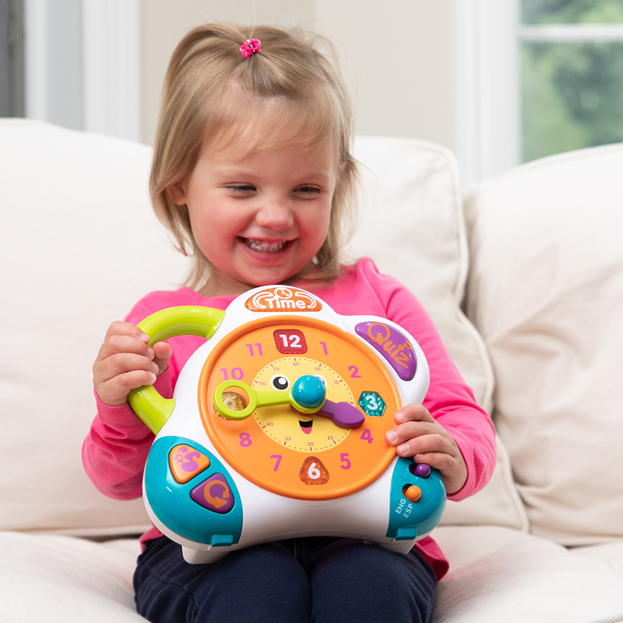 Teach and Talk Learning Clock - - Fat Brain Toys