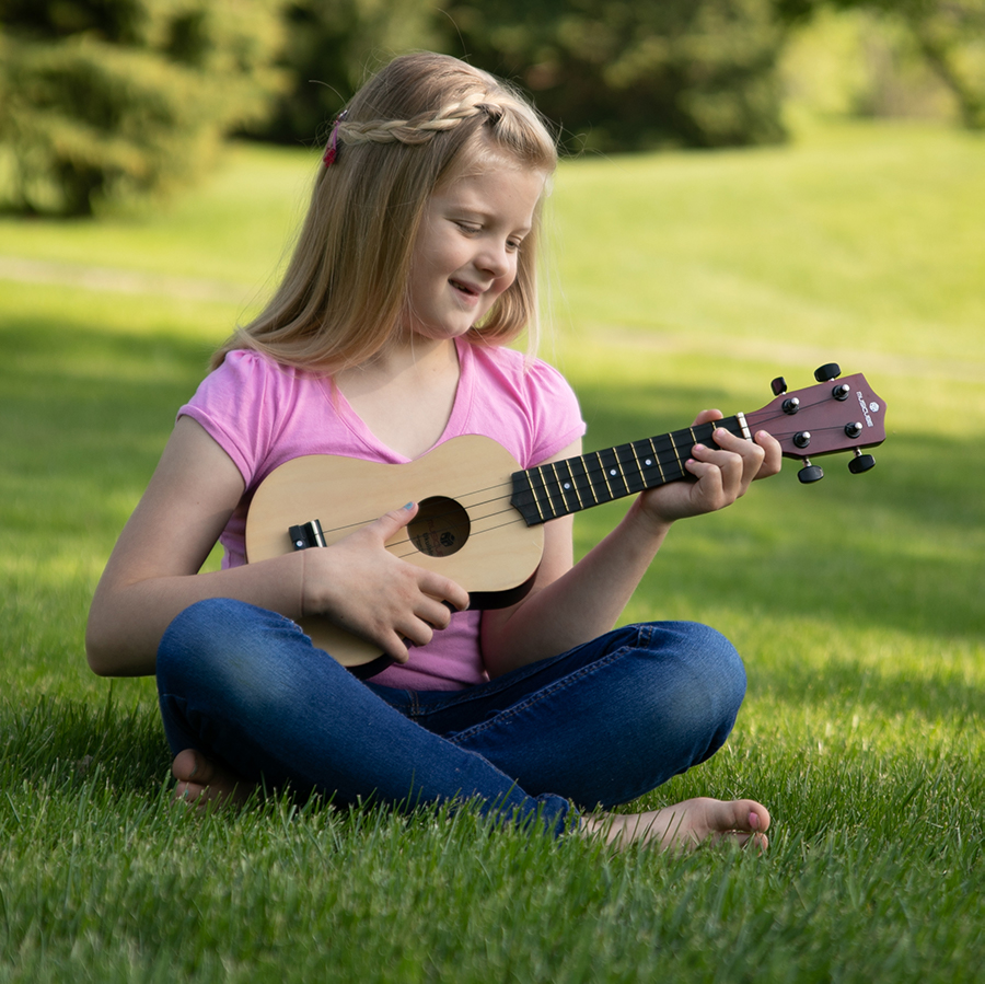 21 inch Wooden Ukulele