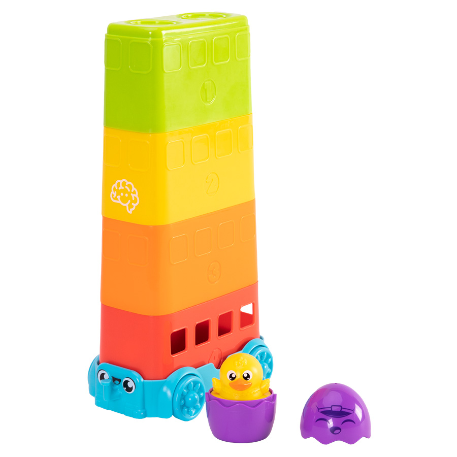 Egg Stacker Bus Fat Brain Toys