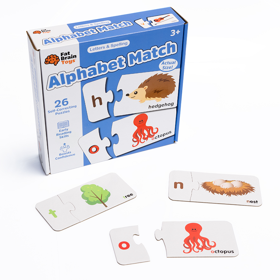 Alphabet Match - Best Early Learning Toys for Ages 3 to 6