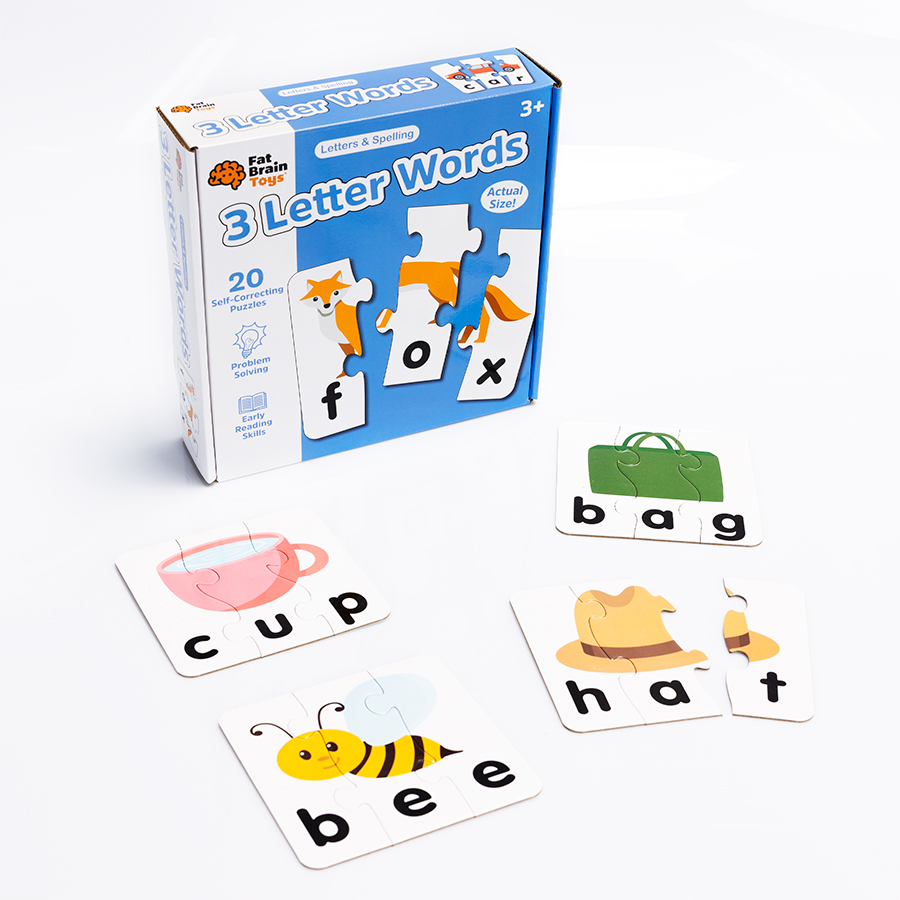 3 Letter Words - Best Early Learning Toys for Ages 3 to 6