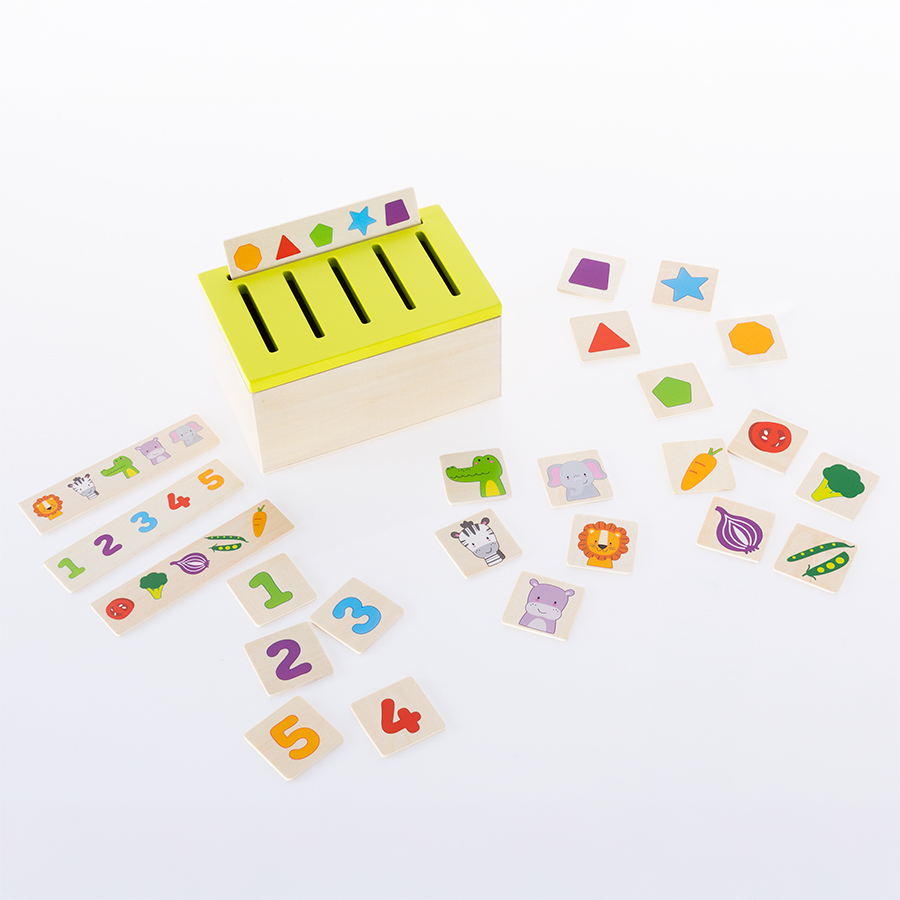 Sort & Match Recipe Box - Best Early Learning Toys for Ages 3 to 6