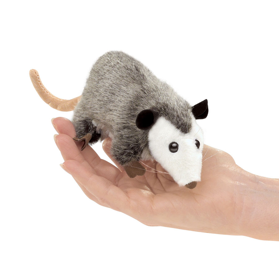 Mini Opossum Puppet Fat Brain Toys