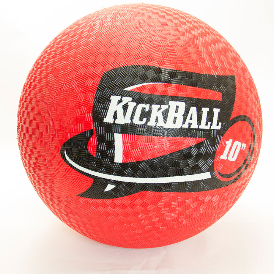 Red Rubber 10 in. Kickball