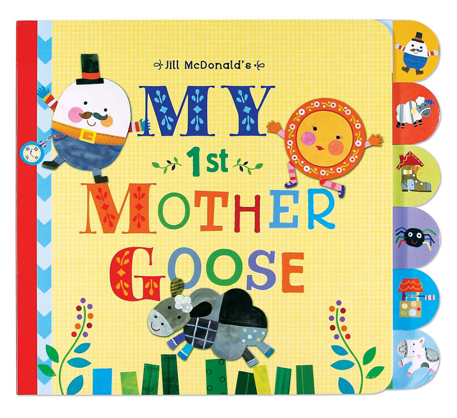 My 1st Mother Goose Board Book - - Fat Brain Toys