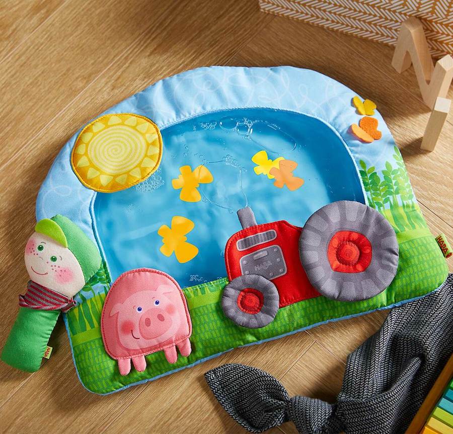 Water Play Mat Farm Baby Gear Fat Brain Baby
