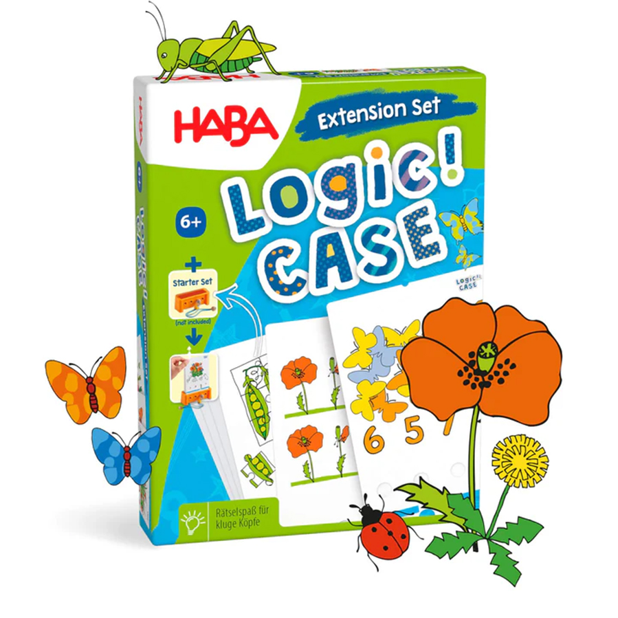 Logic Magic Case Logic! CASE Extension Set 6+ Nature - - Fat Brain Toys