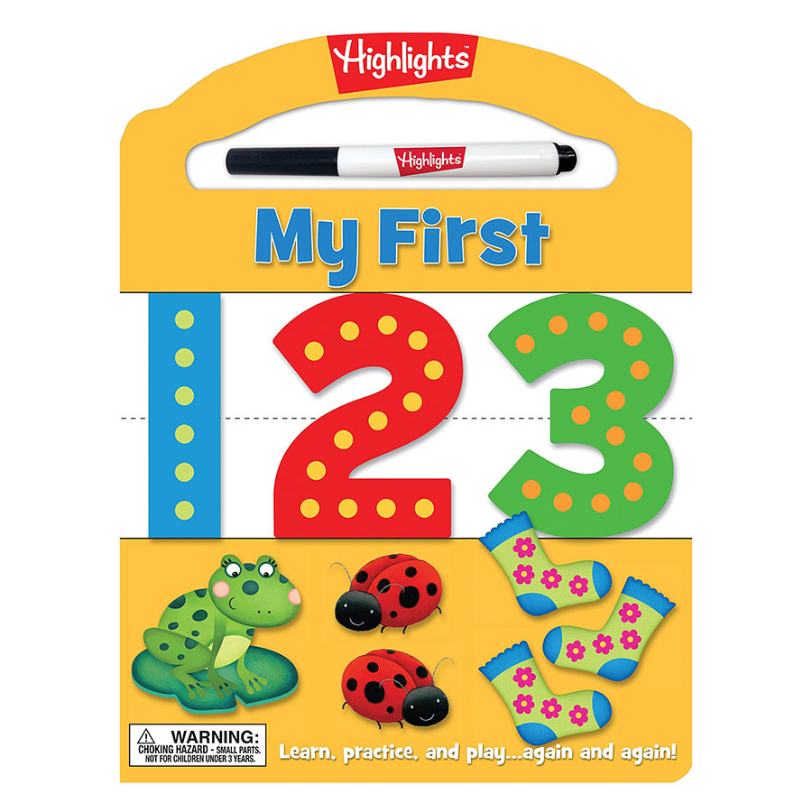 Highlights My First 123 Write-On Wipe-Off Board Book