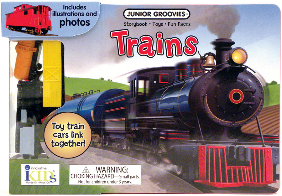 Junior Groovies Trains Fat Brain Toys