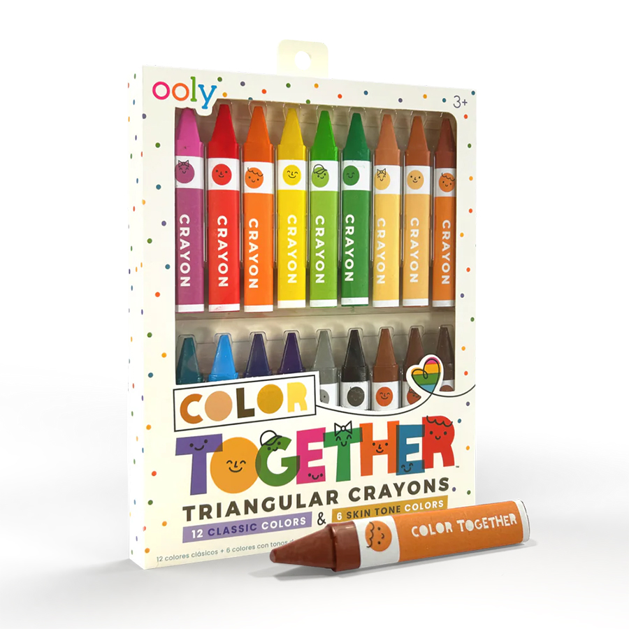 Color Together Triangular Crayons - Best Arts & Crafts for Ages 3 to 8