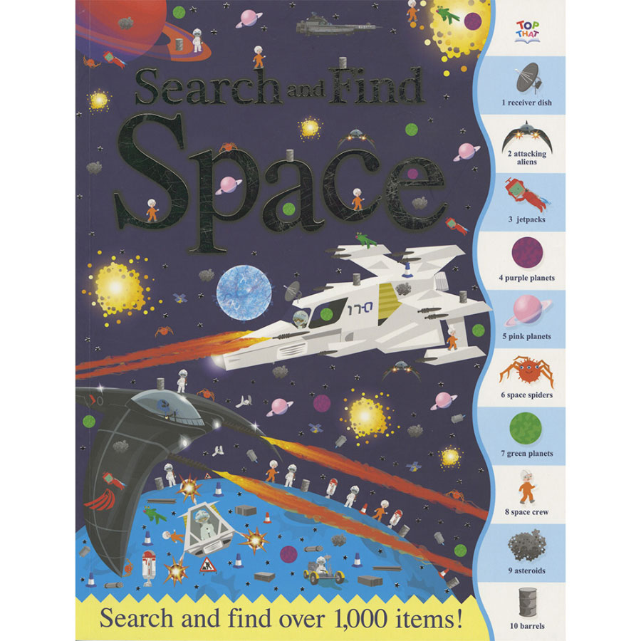 Search and Find Space - - Fat Brain Toys