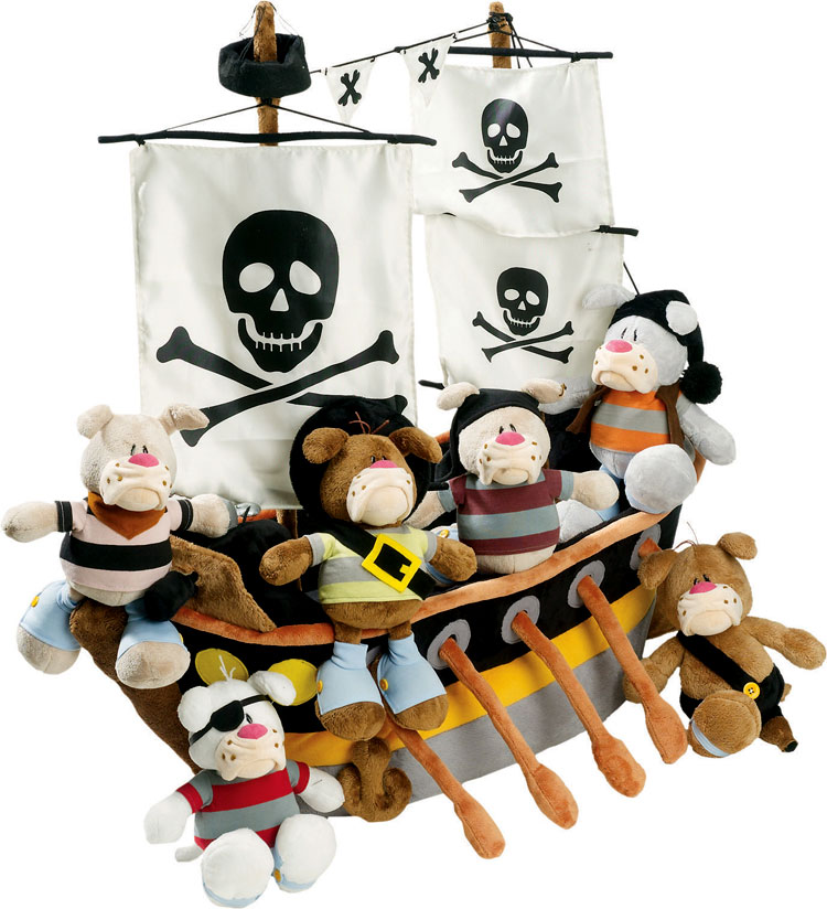 JooJoo Plush Pirate Set Fat Brain Toys