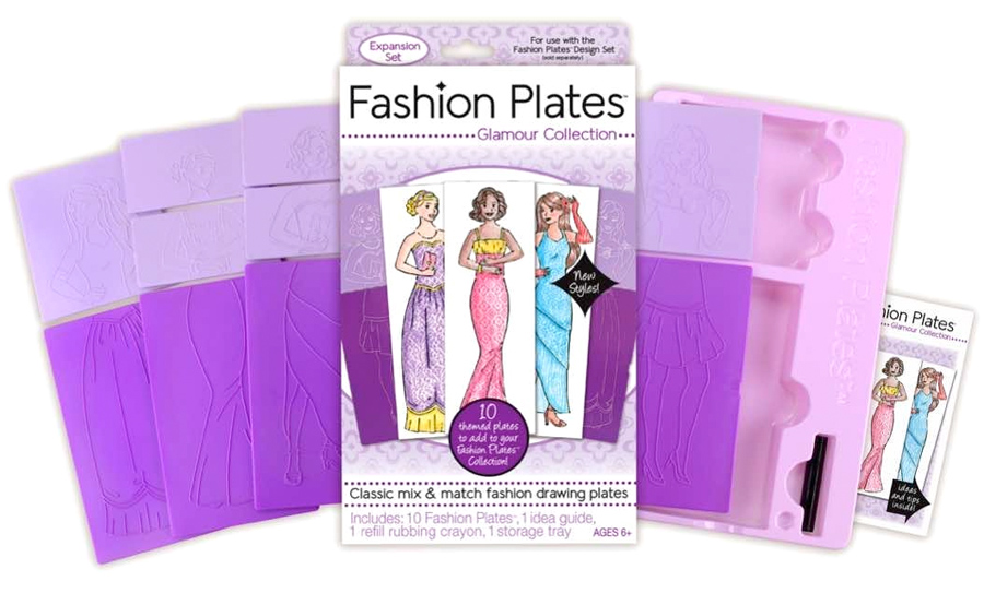 Fashion Plates Expansion Pack Glamour Fat Brain Toys