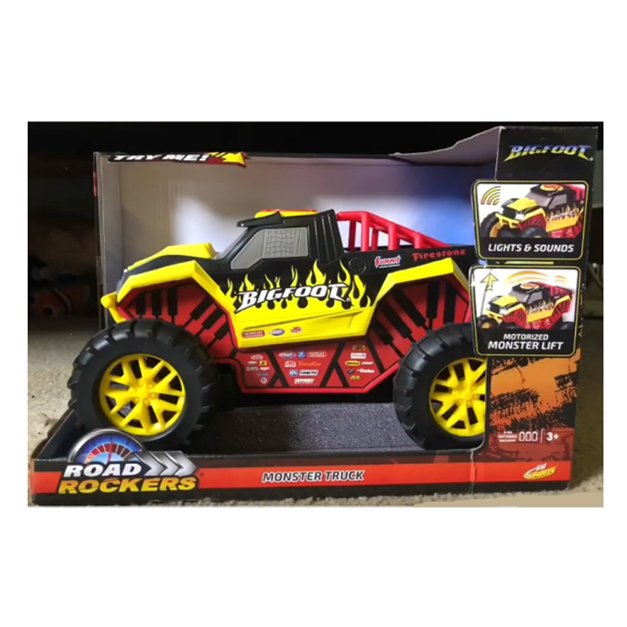Road Rockers Bigfoot Indoor RC - - Fat Brain Toys