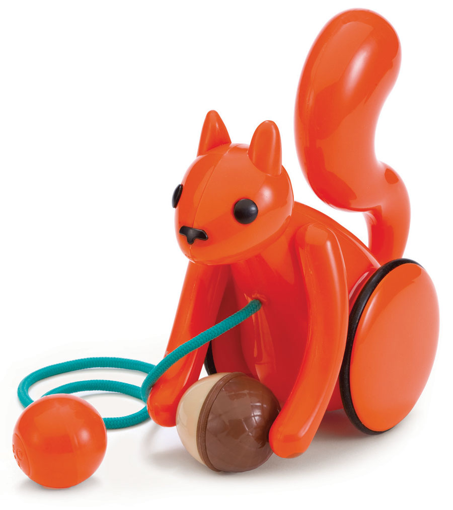 Nutty Squirrel Pull Toy Fat Brain Toys