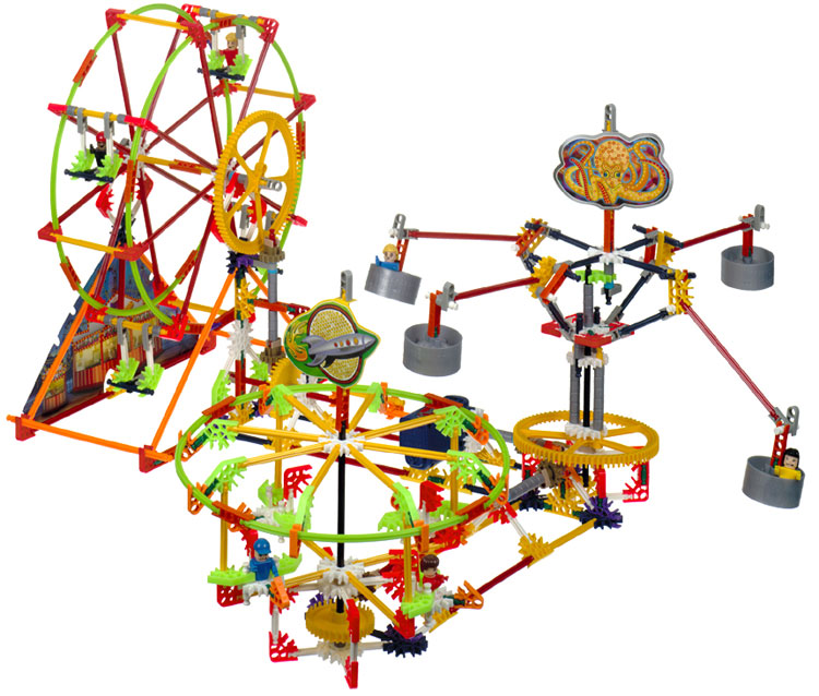 K'NEX Hometown Carnival - - Fat Brain Toys