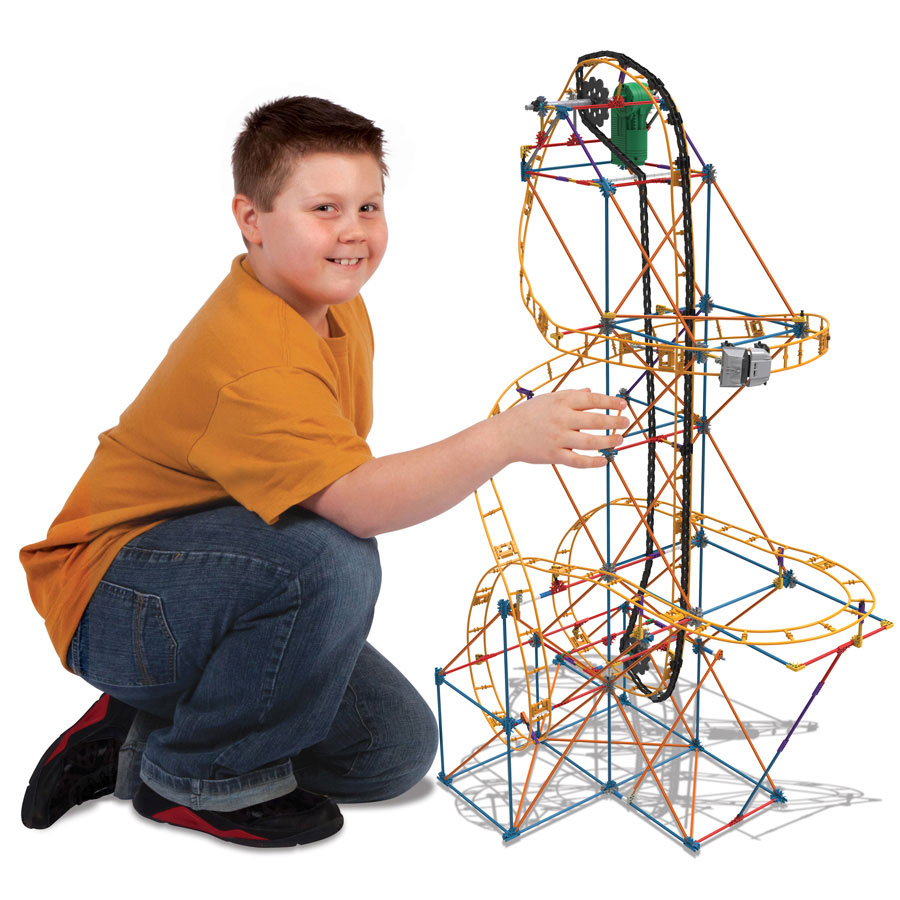 K'NEX Viper's Venom Roller Coaster Building Set - - Fat Brain Toys