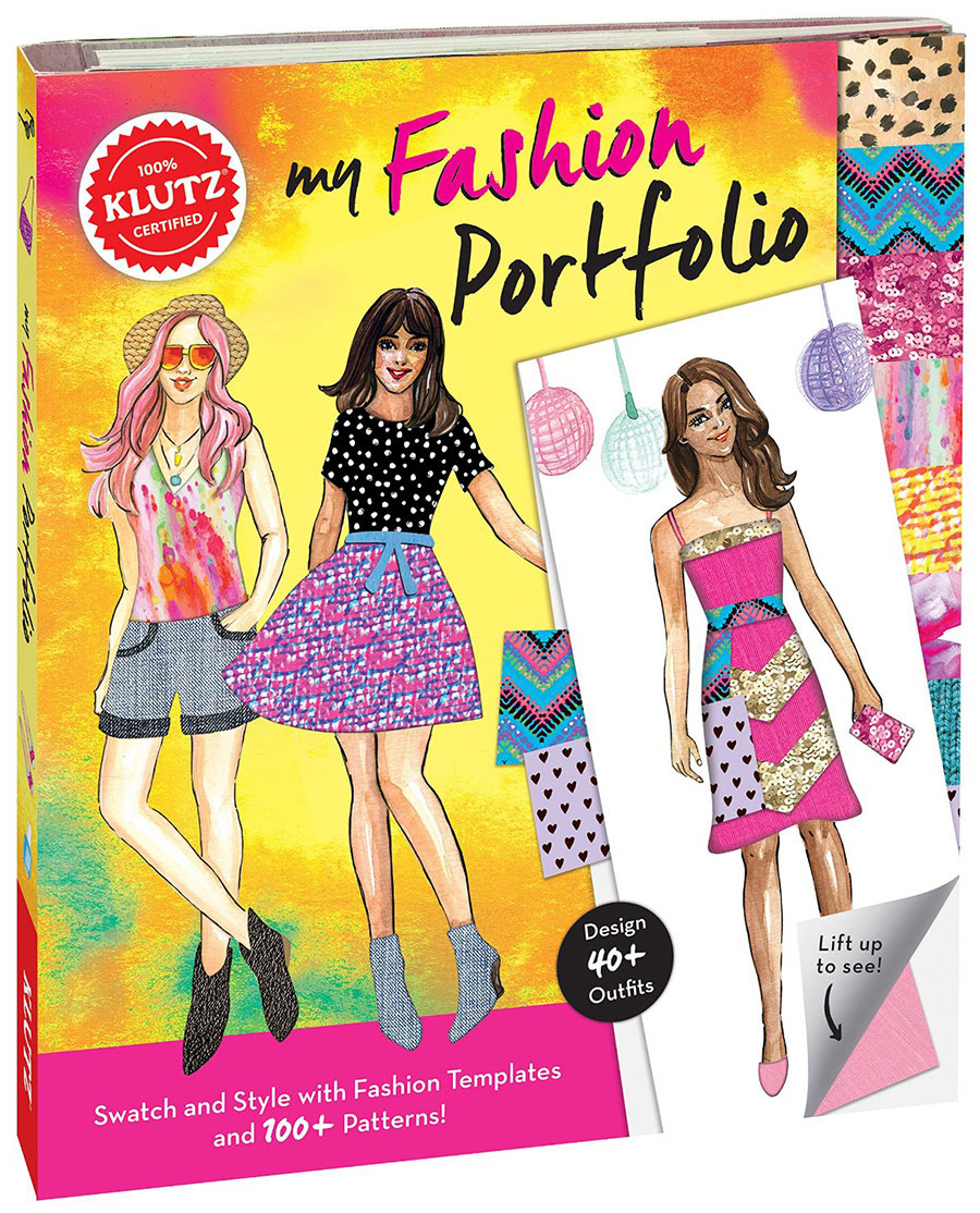 Klutz My Fashion Portfolio Fat Brain Toys