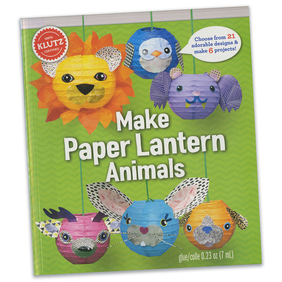 Klutz Make Paper Lantern Animals Fat Brain Toys