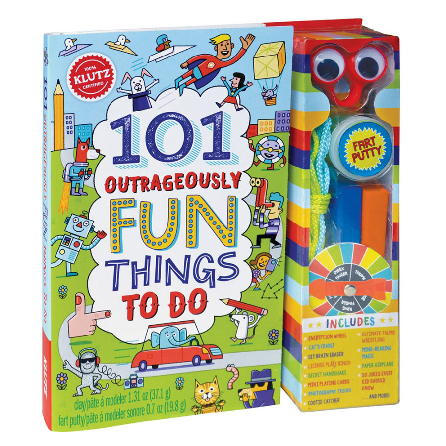 Klutz 101 Outrageously Fun Things to Do Fat Brain Toys