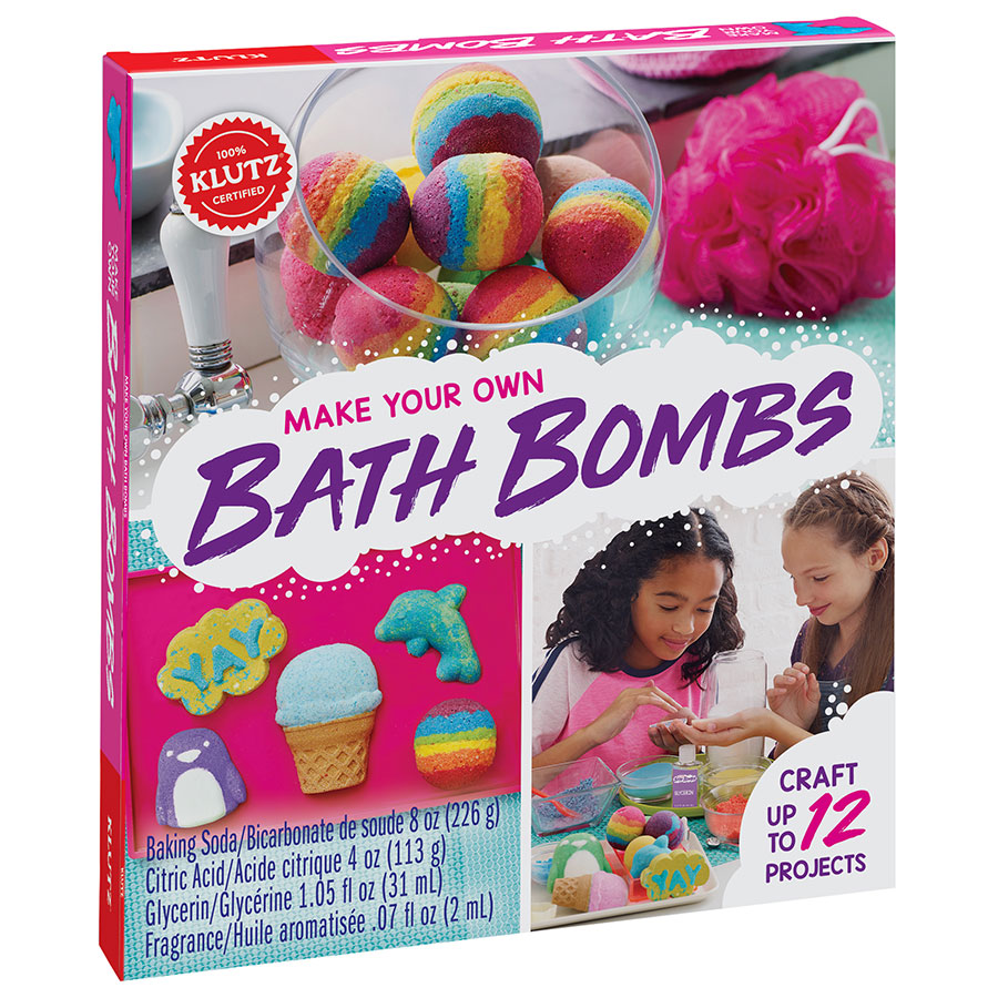 Klutz Make Your Own Bath Bombs - - Fat Brain Toys