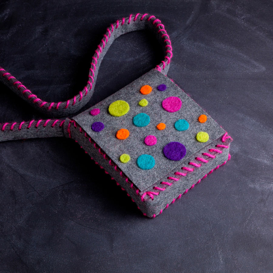 Crafttastic Needle Felt Purse Fat Brain Toys