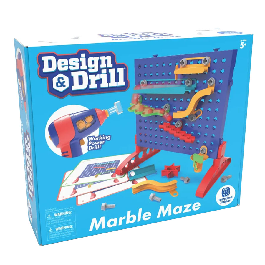 Design & Drill Marble Maze - Best Building & Construction for Babies