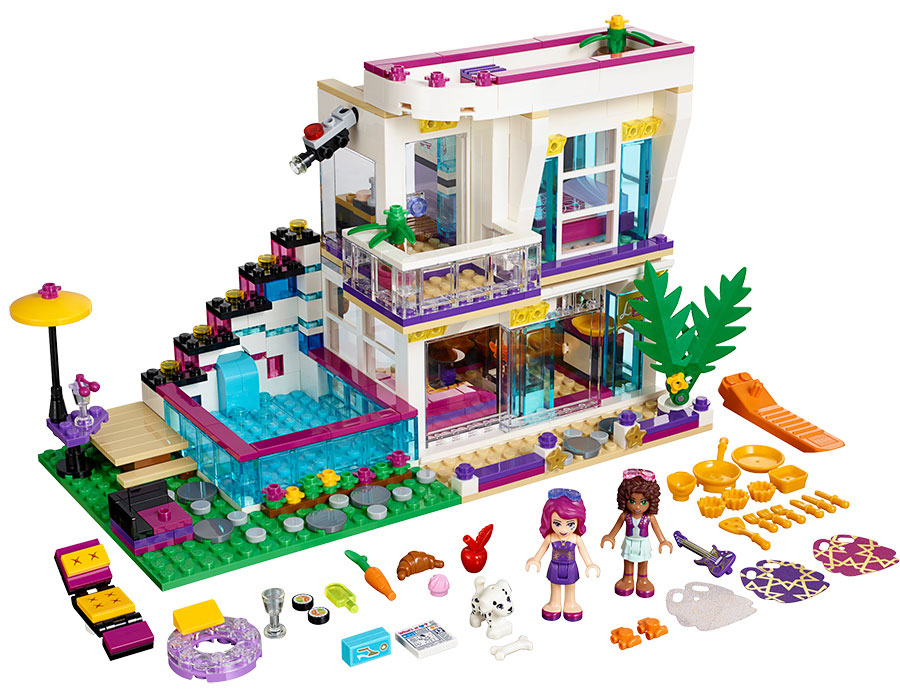 LEGO Friends - Livi's Pop Star House - - Fat Brain Toys