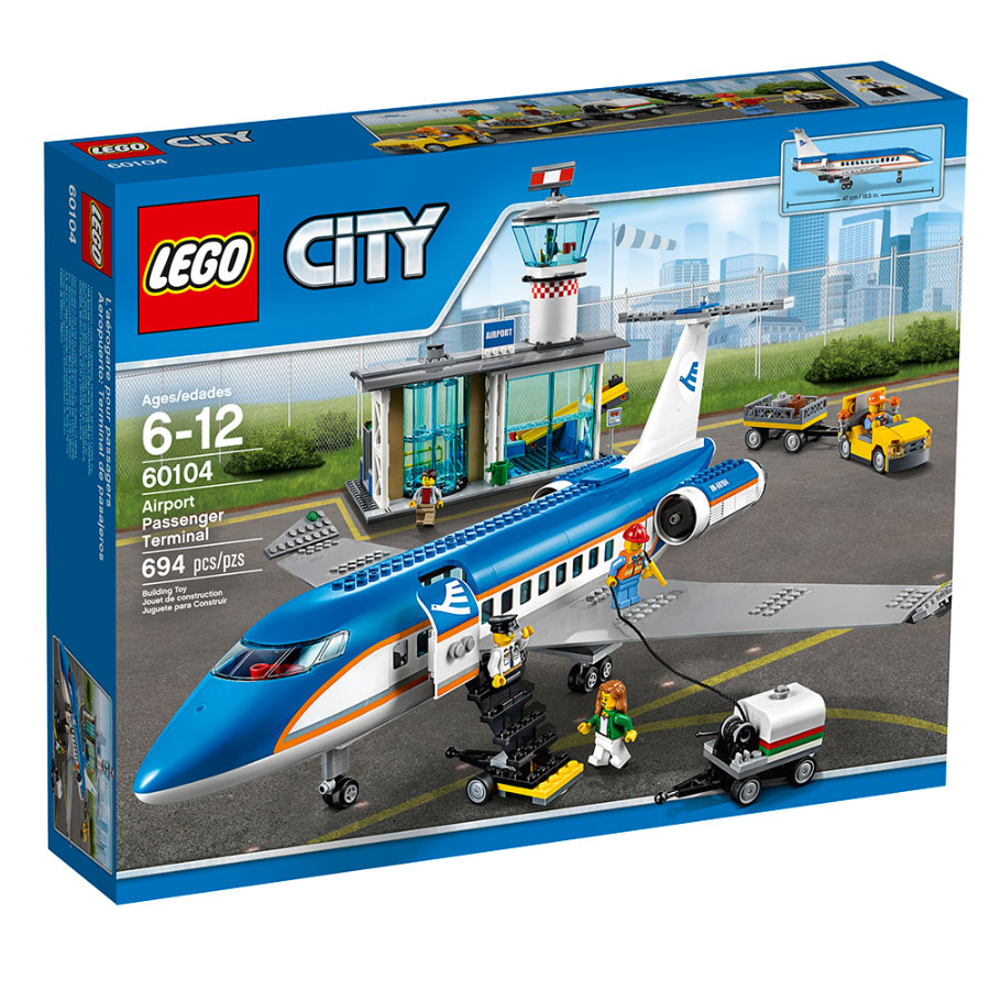 LEGO City - Airport Passenger Terminal - - Fat Brain Toys