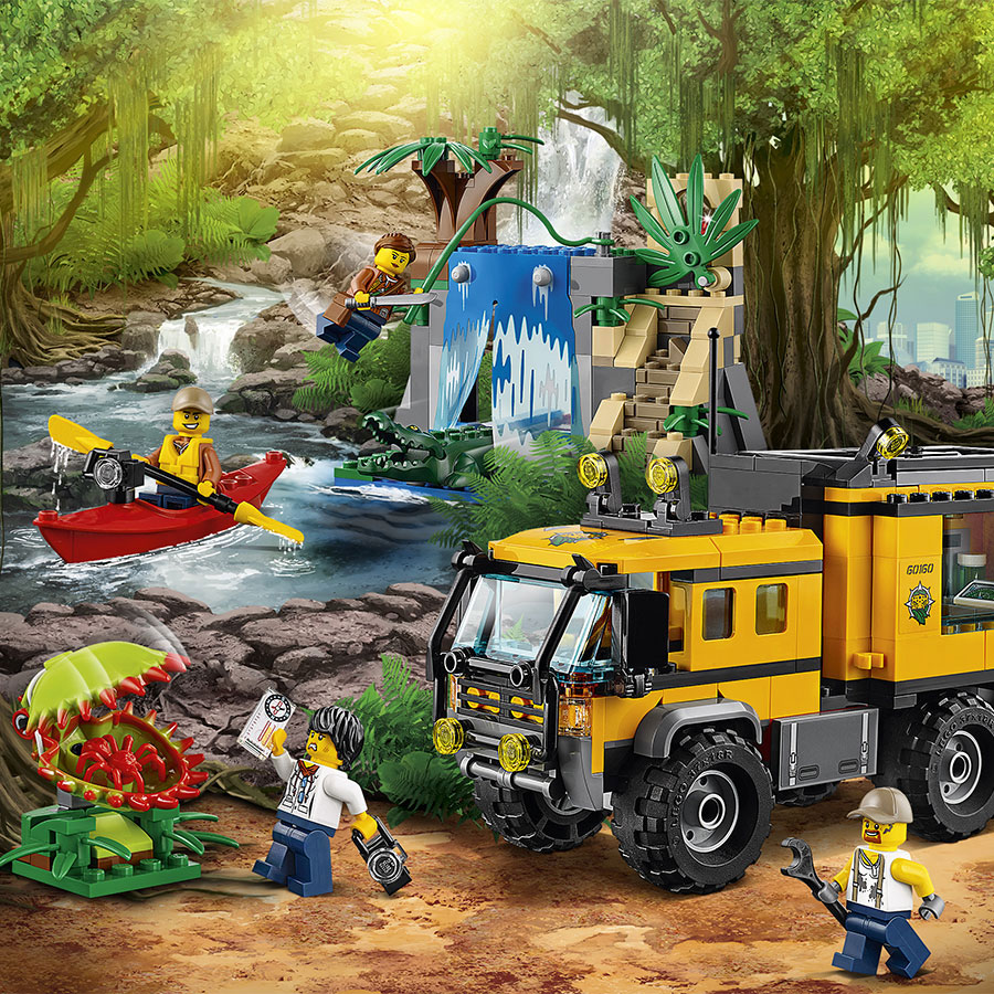 LEGO City Jungle Mobile Lab Fat Brain Toys