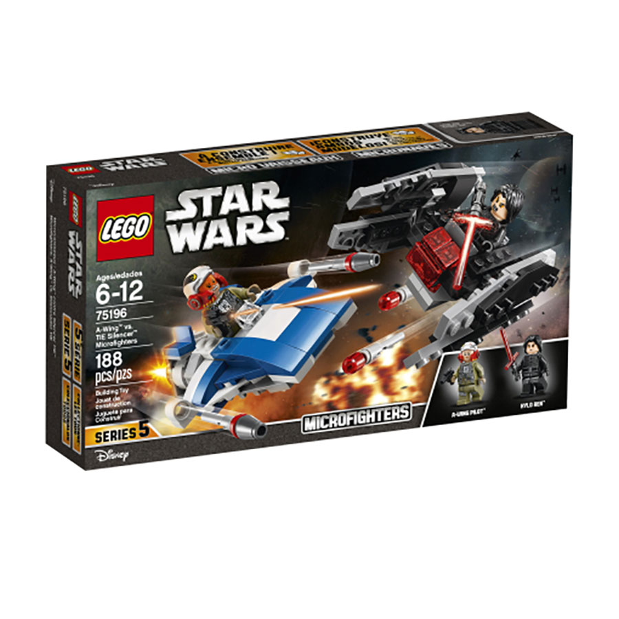 LEGO Star Wars - A-Wing vs. TIE Silencer Microfighters