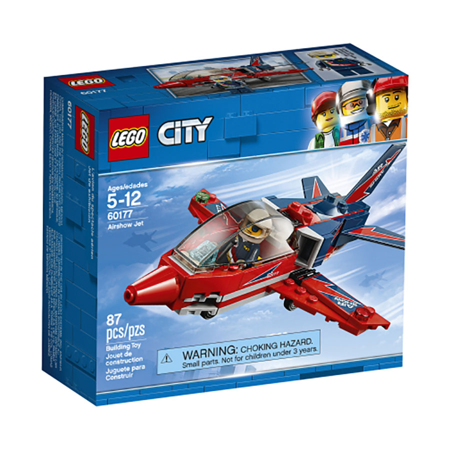 LEGO City Great Vehicles - Airshow Jet - - Fat Brain Toys