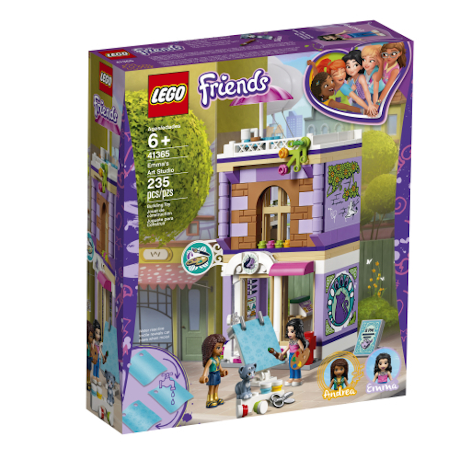 LEGO Friends - Emma's Art Studio - - Fat Brain Toys