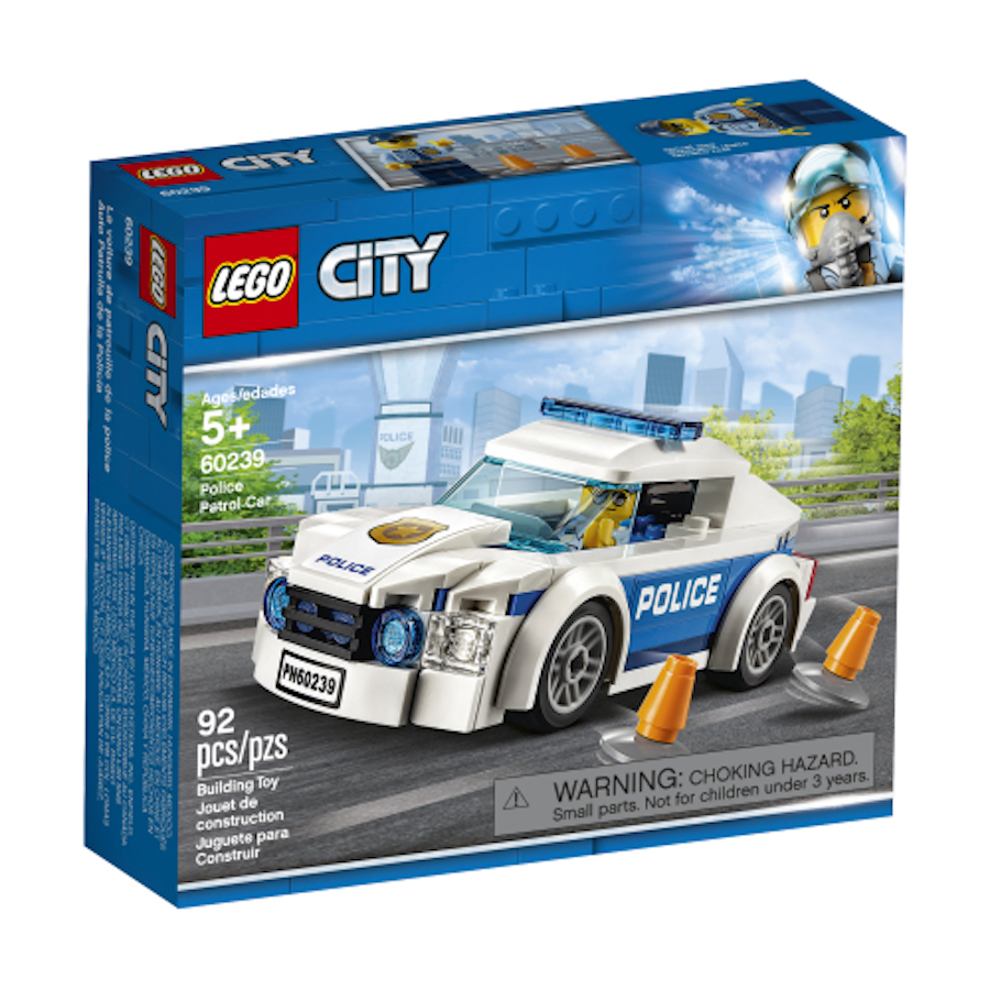 LEGO City Police - Police Patrol Car - - Fat Brain Toys