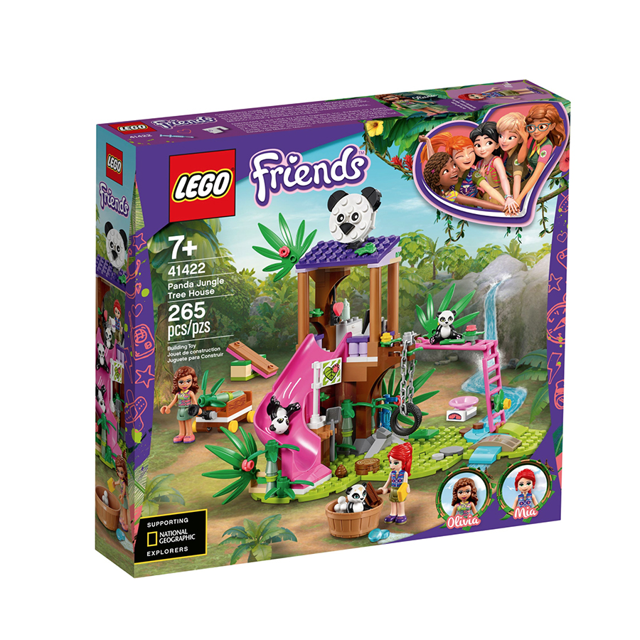 friends panda jungle tree house