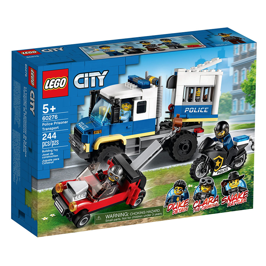 Lego City Police - Police Prisoner Transport - - Fat Brain Toys