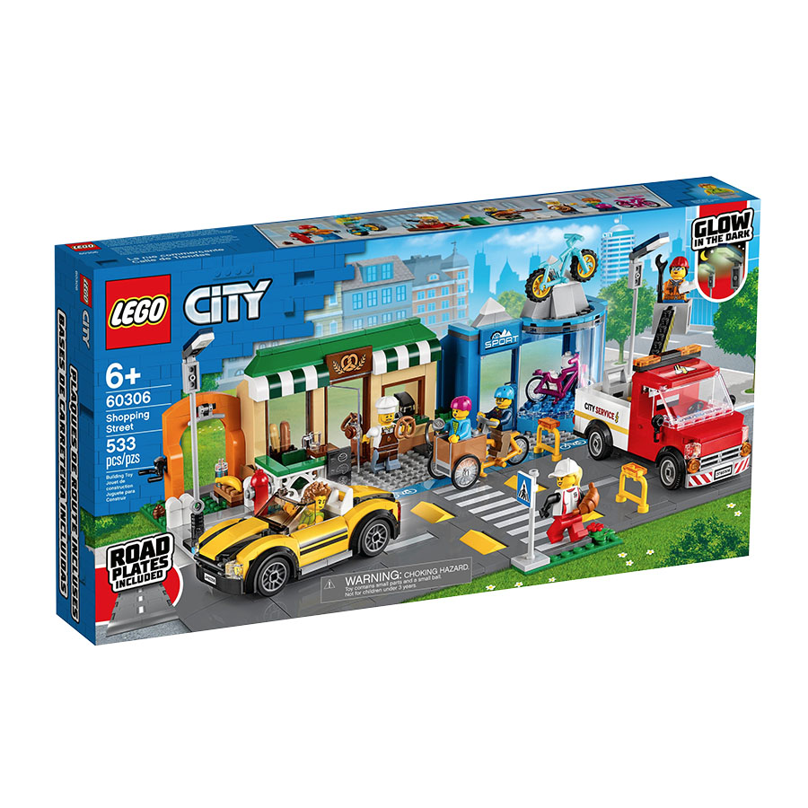 LEGO City - Shopping Street - - Fat Brain Toys