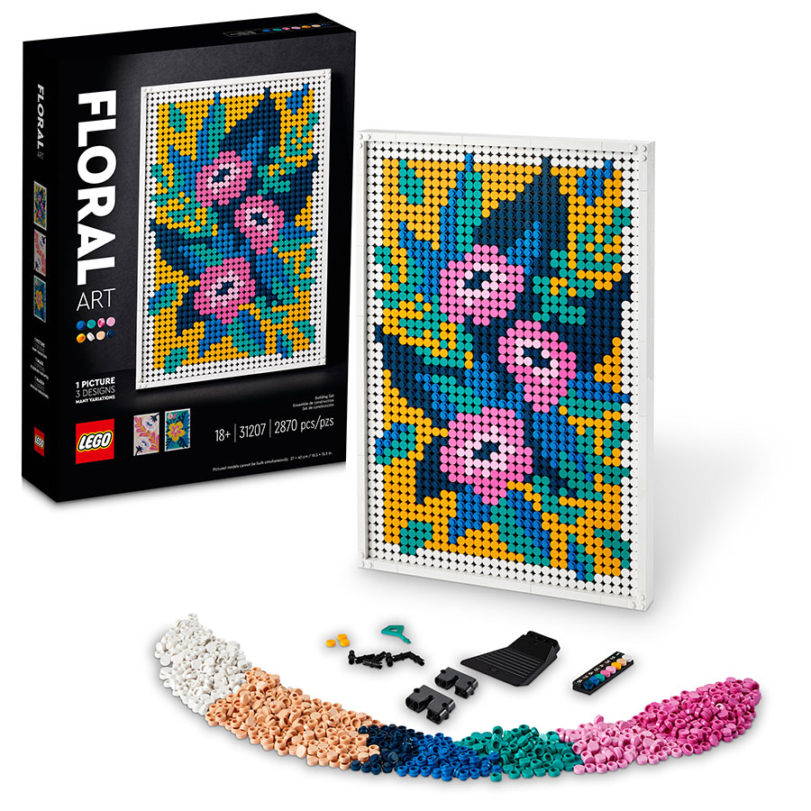 LEGO ART Floral Art V39 Fat Brain Toys