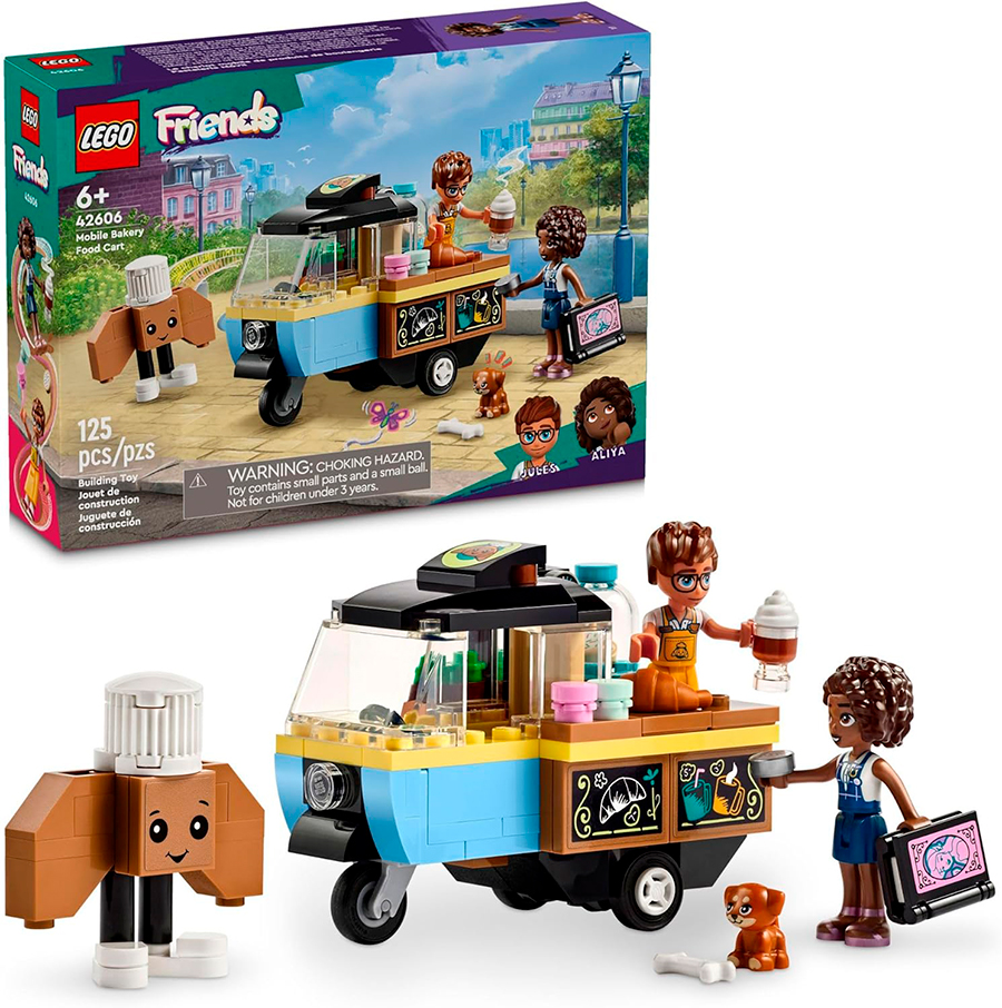LEGO Friends - Mobile Bakery Food Cart - Best for Ages 6 to 11