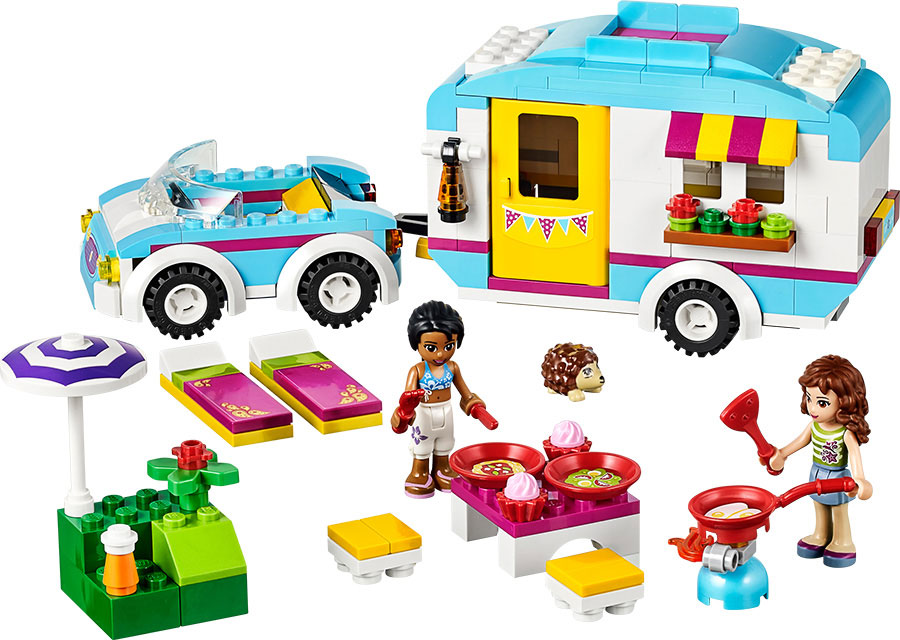 LEGO Friends - Summer Caravan - - Fat Brain Toys