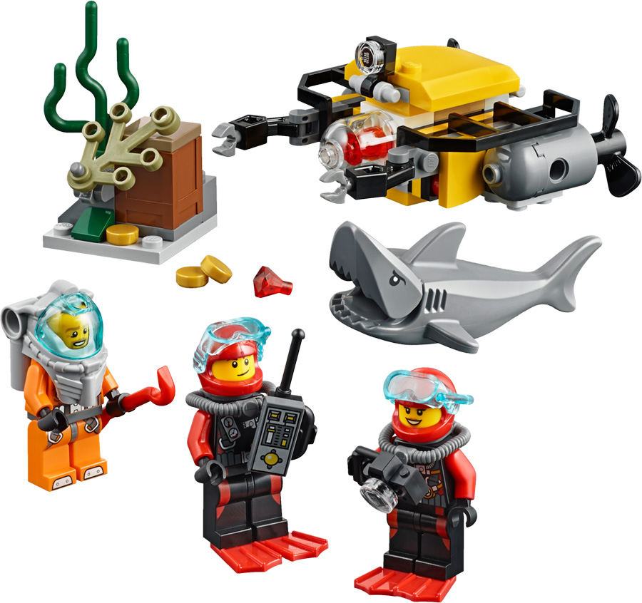 LEGO City - Deep Sea Starter Set - - Fat Brain Toys