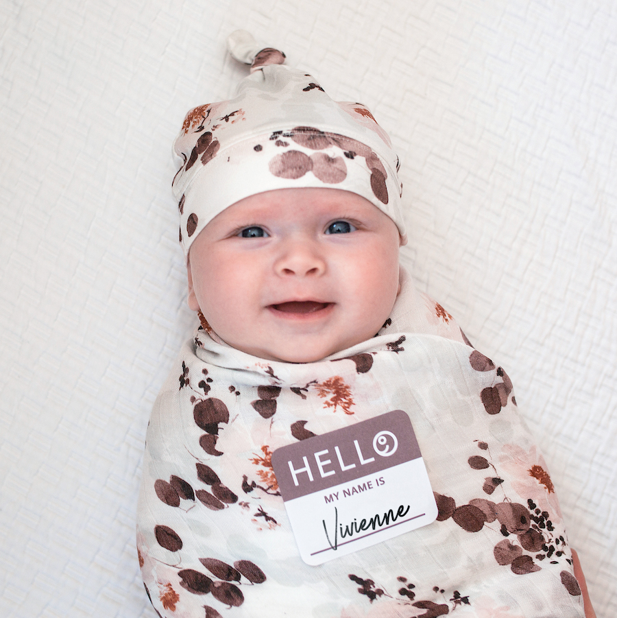 Hello World! Swaddle Set Baby Toys & Gifts Fat Brain Baby