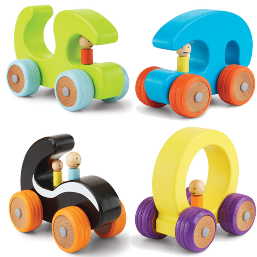 Parents - Ready Set Go! Large Cars - - Fat Brain Toys