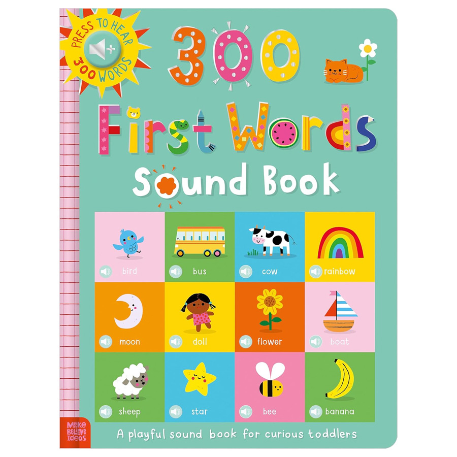 300 First Words Sound Book - Best Baby Toys & Gifts for Ages 0 to 3