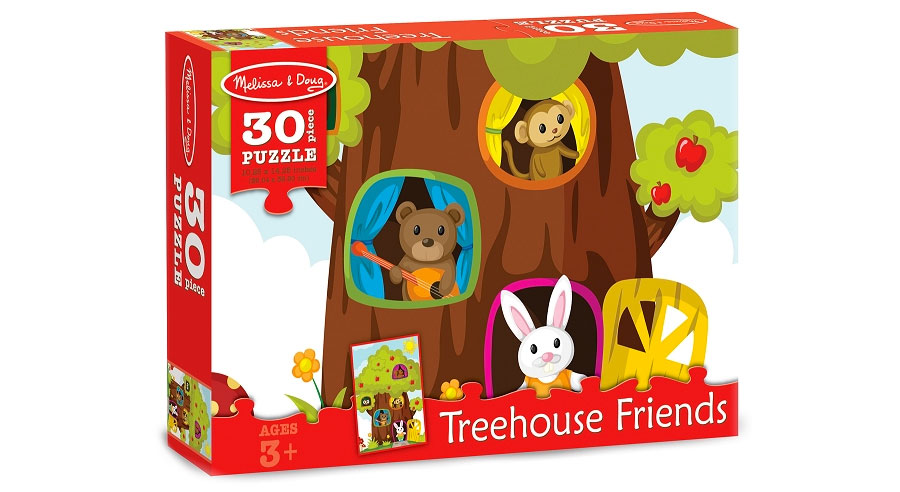 Treehouse Friends Jigsaw Puzzle - 30 pc - - Fat Brain Toys