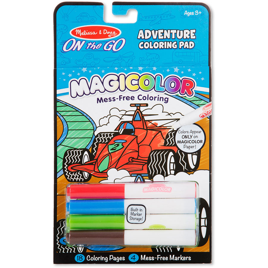 Magicolor Coloring Pad - Adventure - - Fat Brain Toys